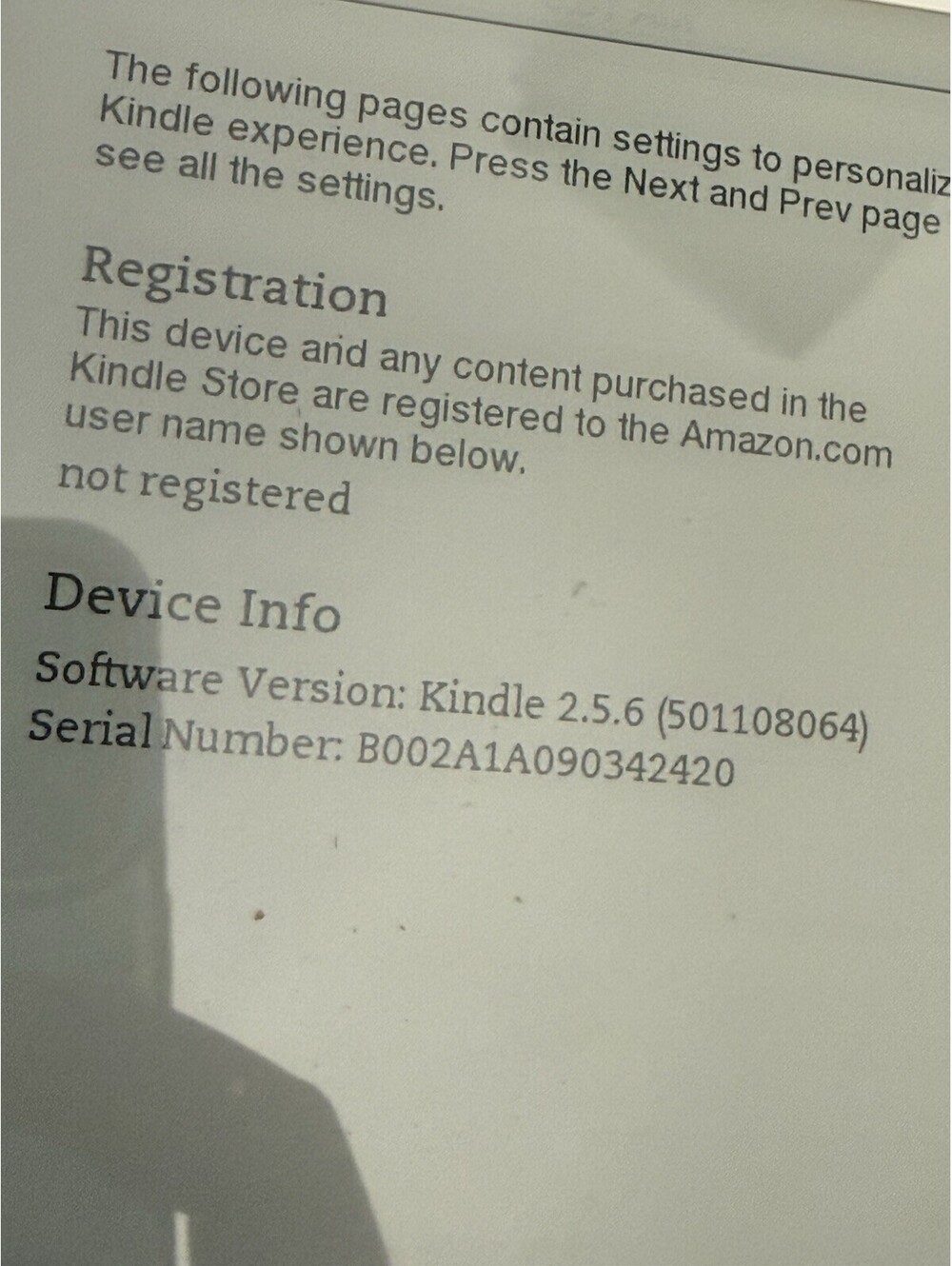 Amazon Kindle  6" LCD Touch Screen WiFi 2GB Ebook Reader , ( Read Description ) - Picture 9 of 11